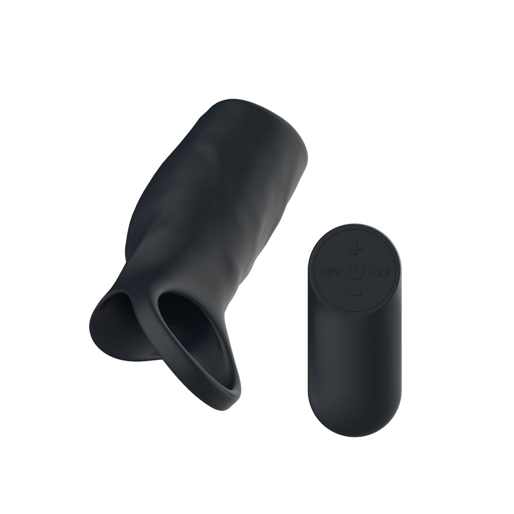 Passion Play Vibrating Cockring Sleeve – USB Rechargeable Penis Sleeve