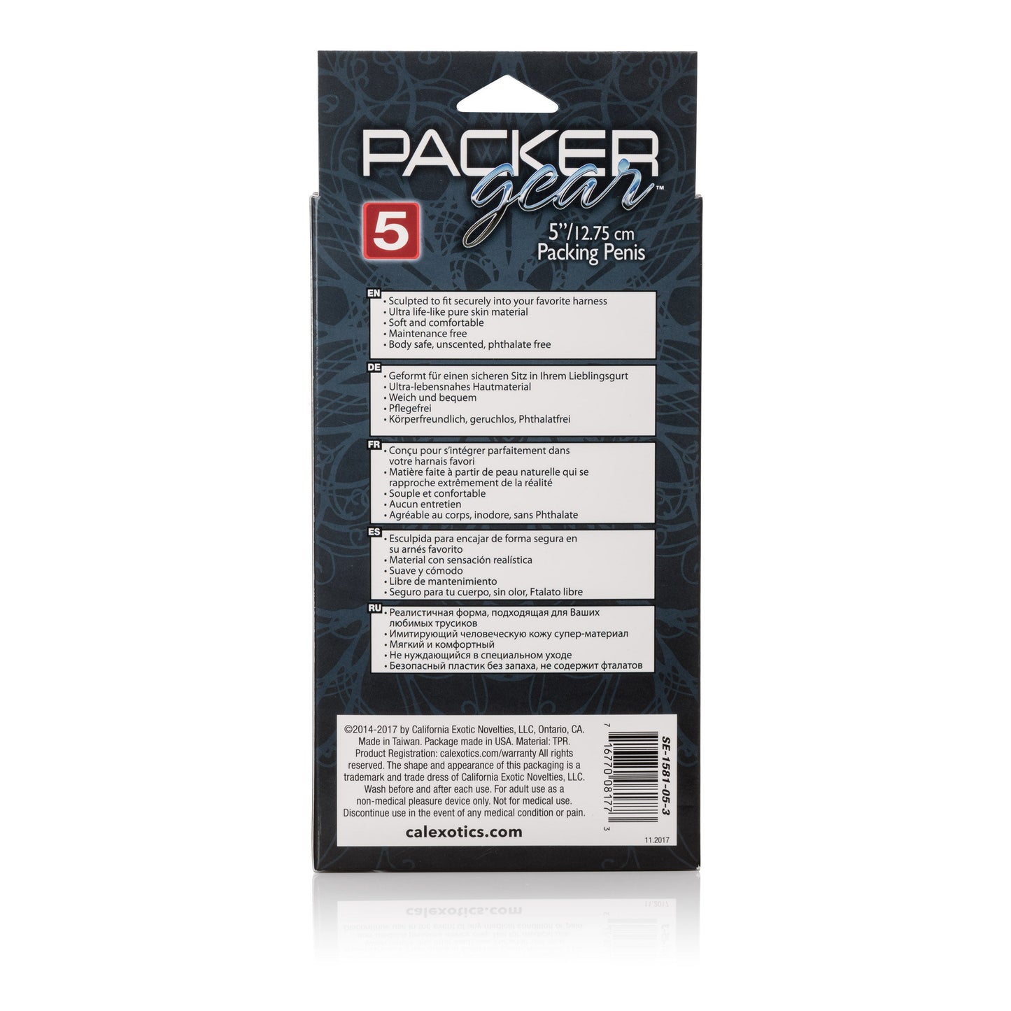 Packer Gear 5 Inch Ivory Packing Penis