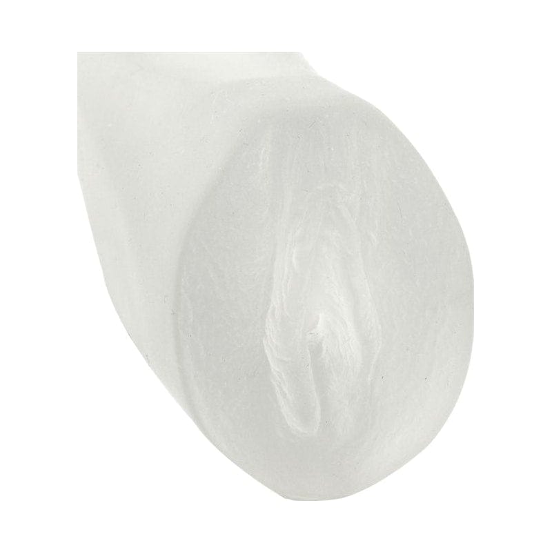 Palm Pal Ultraskyn Pussy Frosted Clear 6 Inch Masturbator