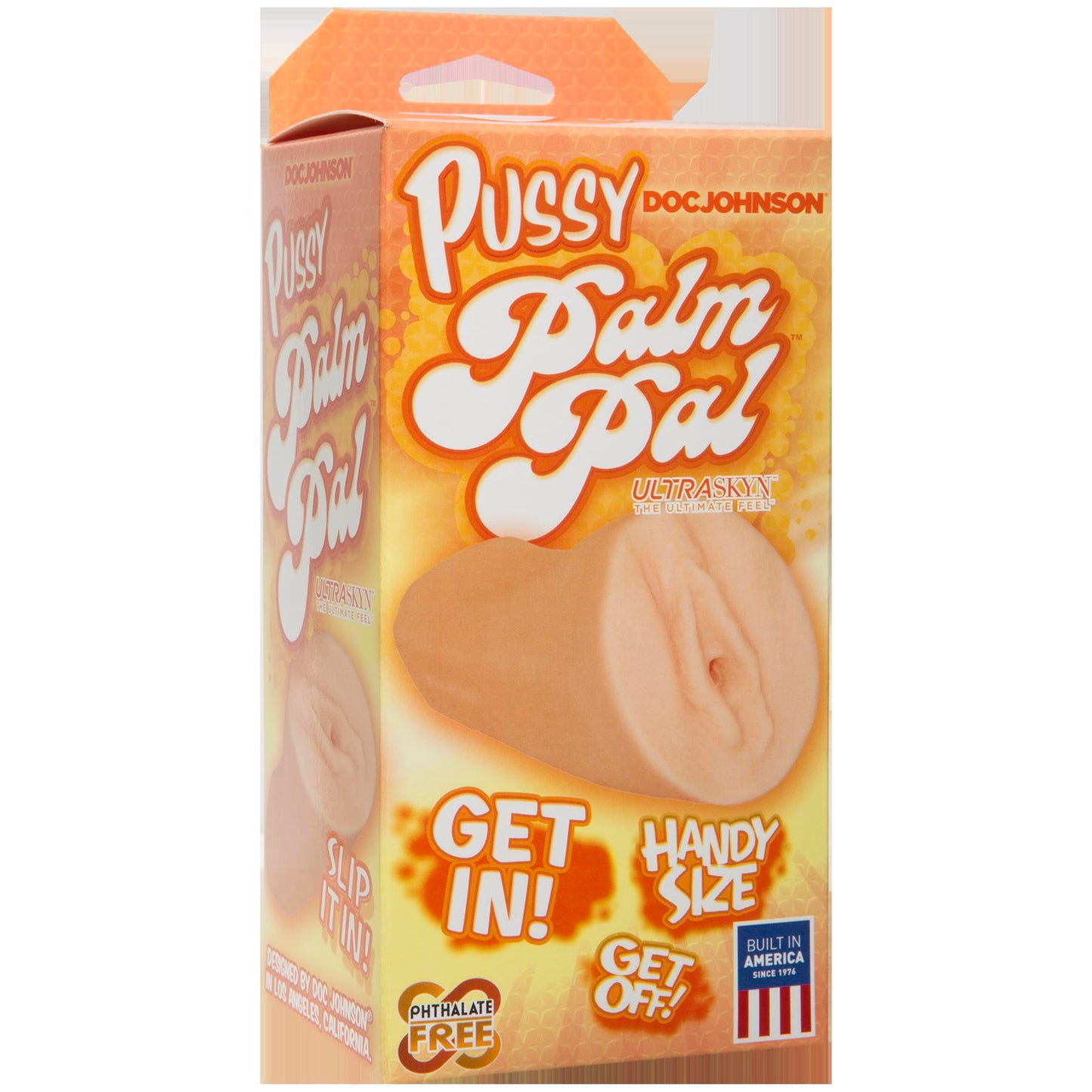 Palm Pal Ultraskyn Pussy Masturbator White