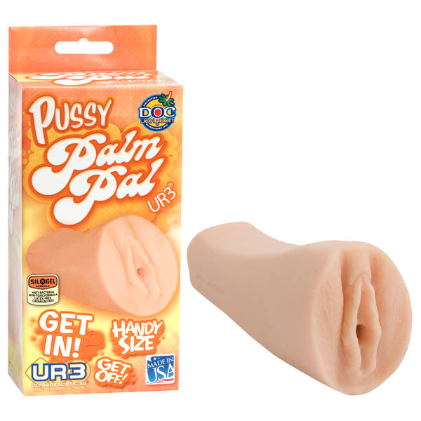 Palm Pal Ultraskyn Pussy Masturbator White