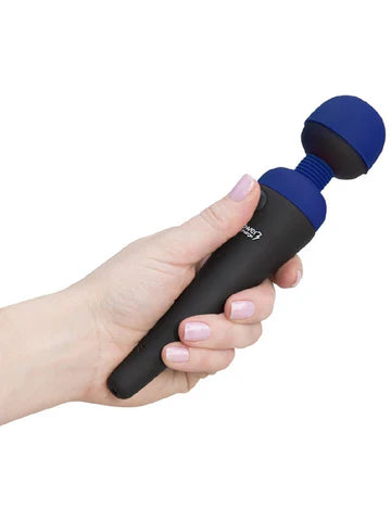 PalmPower Massage Wand Blue - Powerful Vibrator