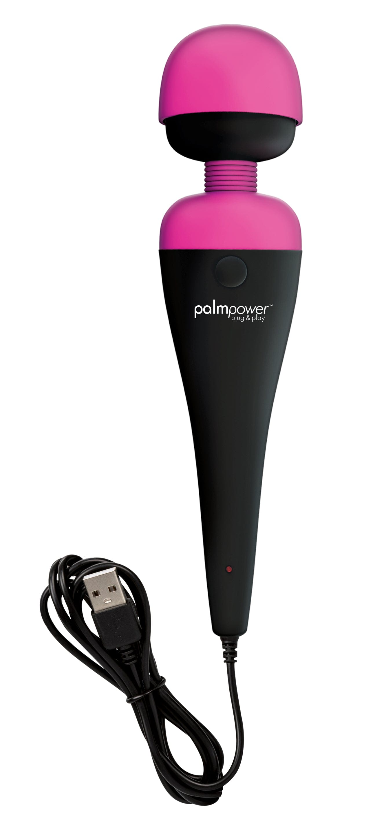PalmPower Massage Wand Plug and Play with Power Bank