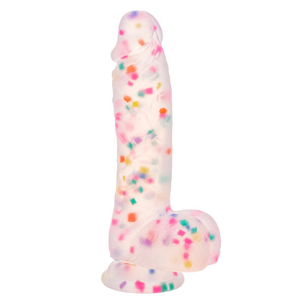 CalExotics Party Boy Silicone Studs 6 Inch Flexible Silicone Dildo – Flexible Toy