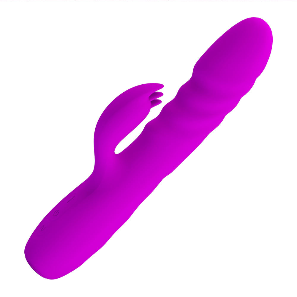 Party Up Bob Thrusting Vibe 25 cm Rabbit Vibrator