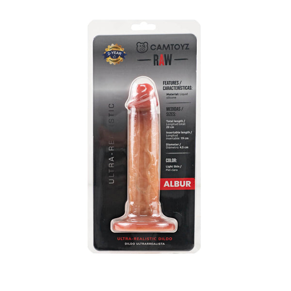 Albur Ultra Realistic (Skin Tone) 20cm Silicone Dildo