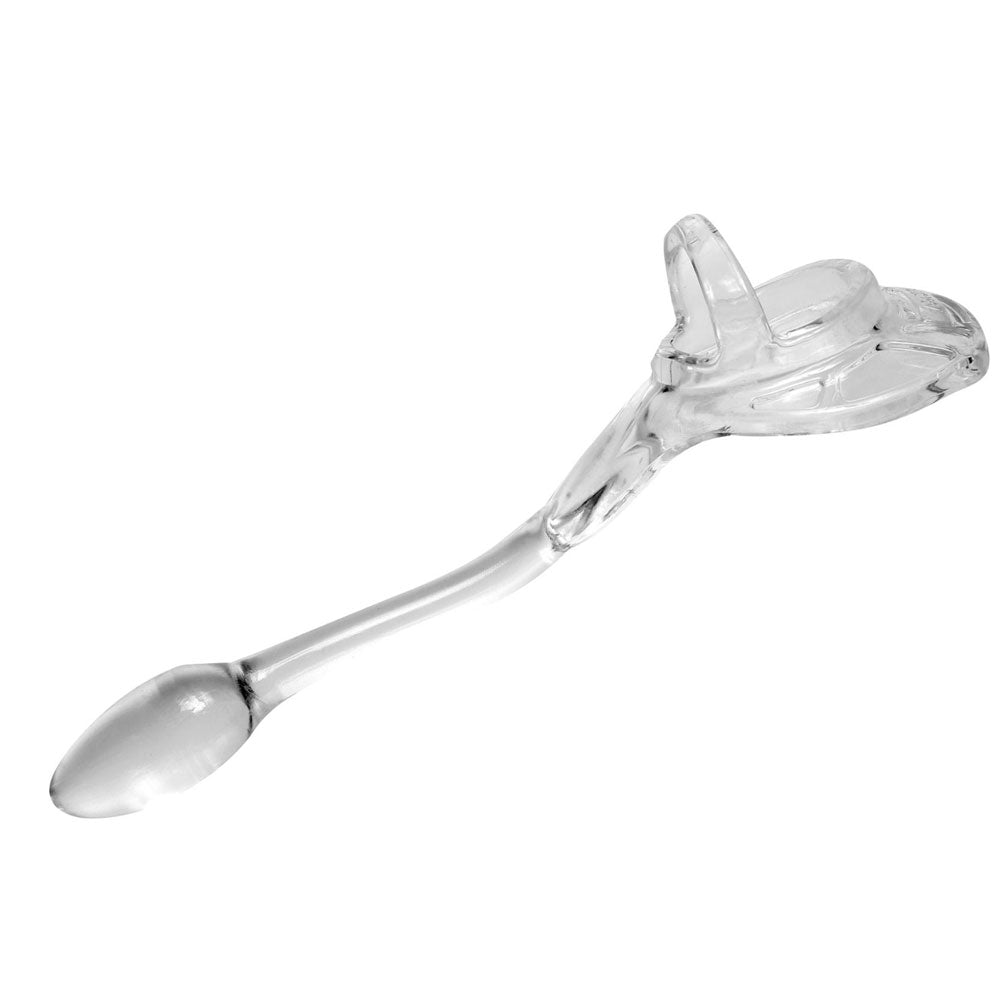 Perfect Fit Armour Tug Lock Small – Clear Adjustable Male Locking Device