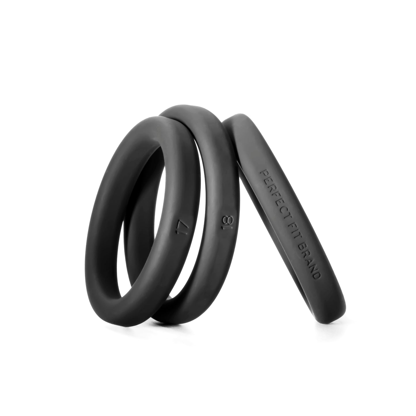 Perfect Fit XactFit Cock Ring Sizes 17 18 19 – Precision-Fit Cock Rings