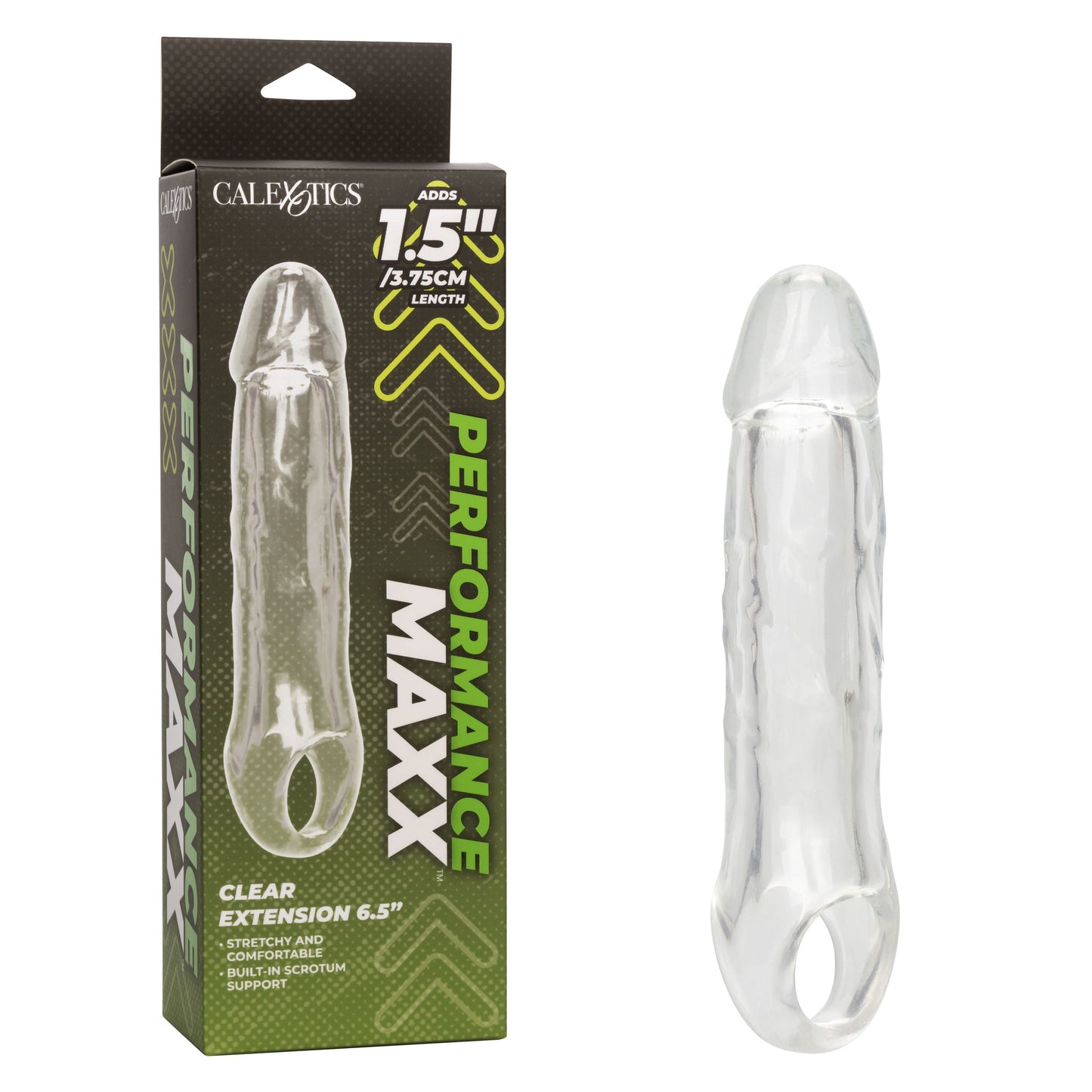 Performance Maxx Clear Penis Extension Sleeve 6.5 Inch Length