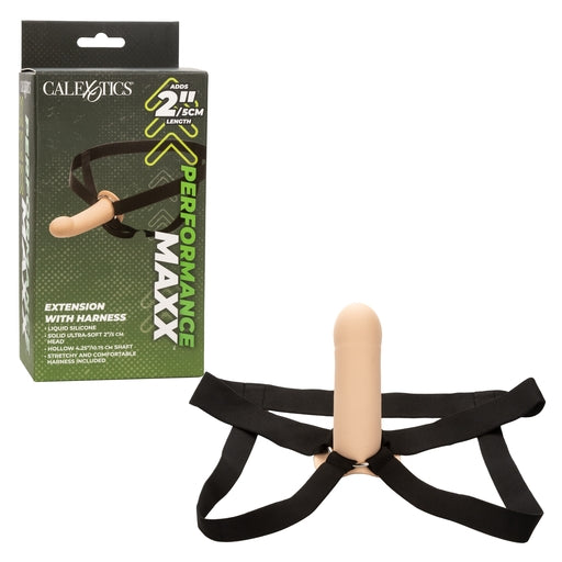 Performance Maxx Extension With Harness Ivory 2 Inch Length Adding Sleeve and Ultra-Thick Supportive Straps