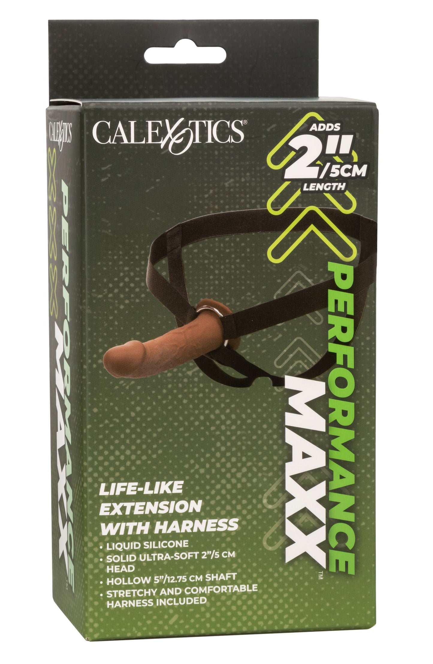 Performance Maxx Life-Like Extension with Harness Brown 2 Inch Length