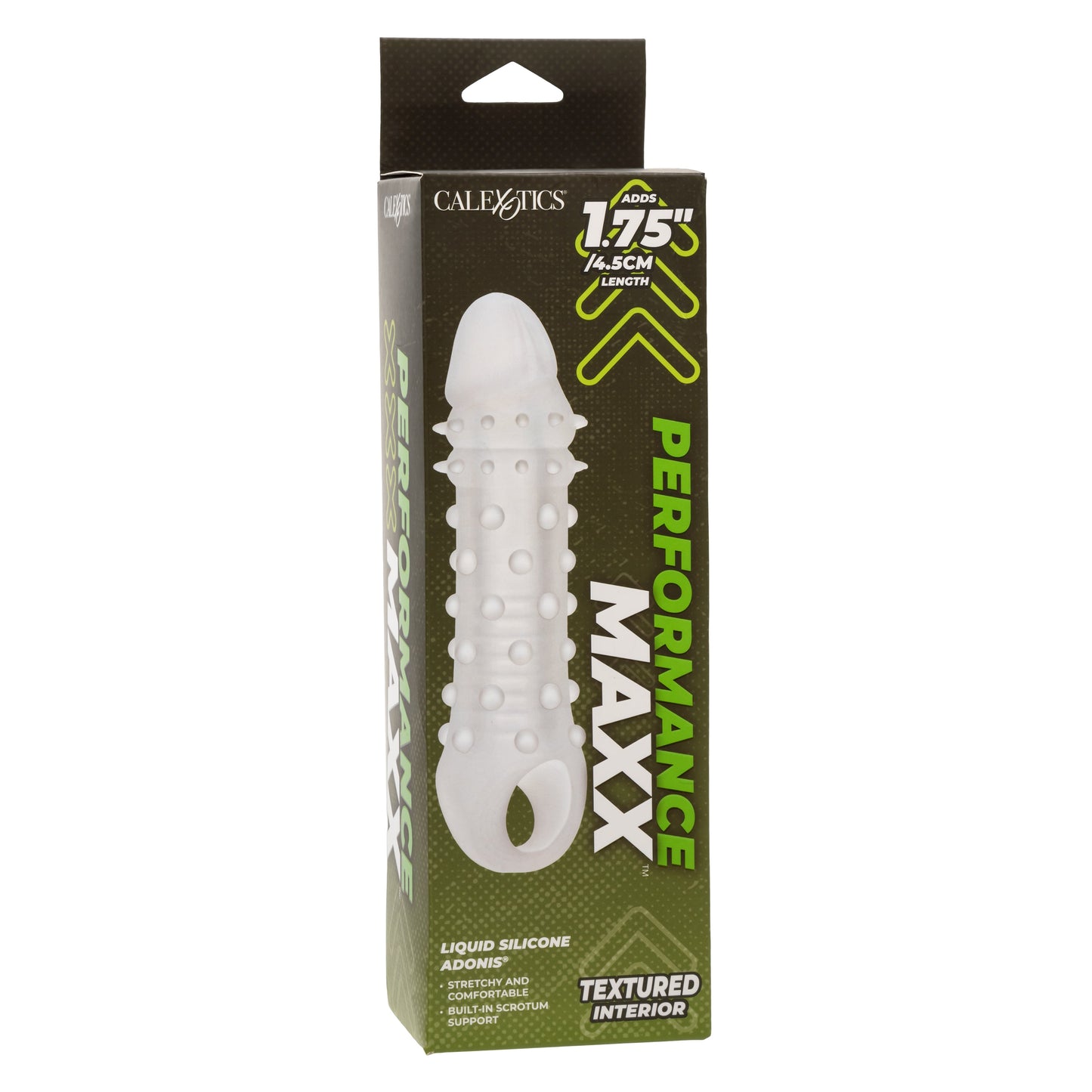 Performance Maxx Liquid Silicone Adonis 1.75 Inch Textured Enhancer