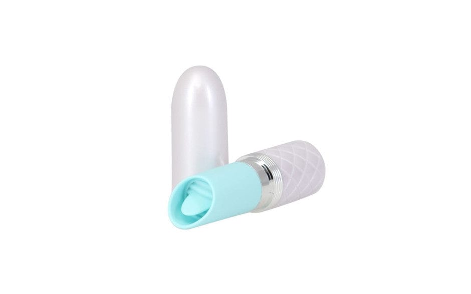 Pillow Talk Lusty Flickering Massager Teal Clitoral Vibrator