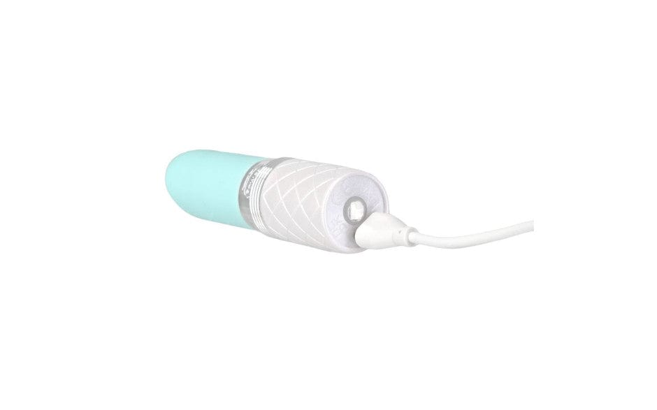 Pillow Talk Lusty Flickering Massager Teal Clitoral Vibrator