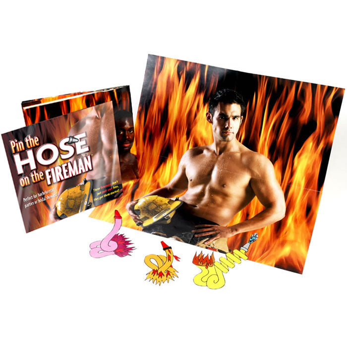 Pin The Hose On The Fireman Adult Bachelorette Game Party
