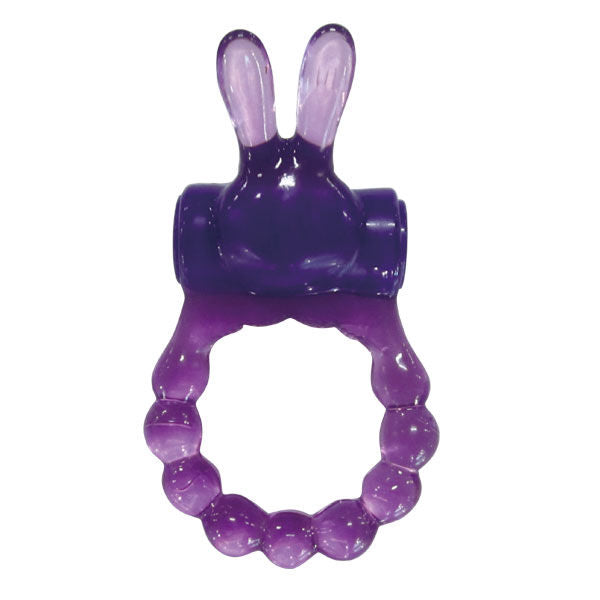Vibrating Bunny Ring with Single Speed