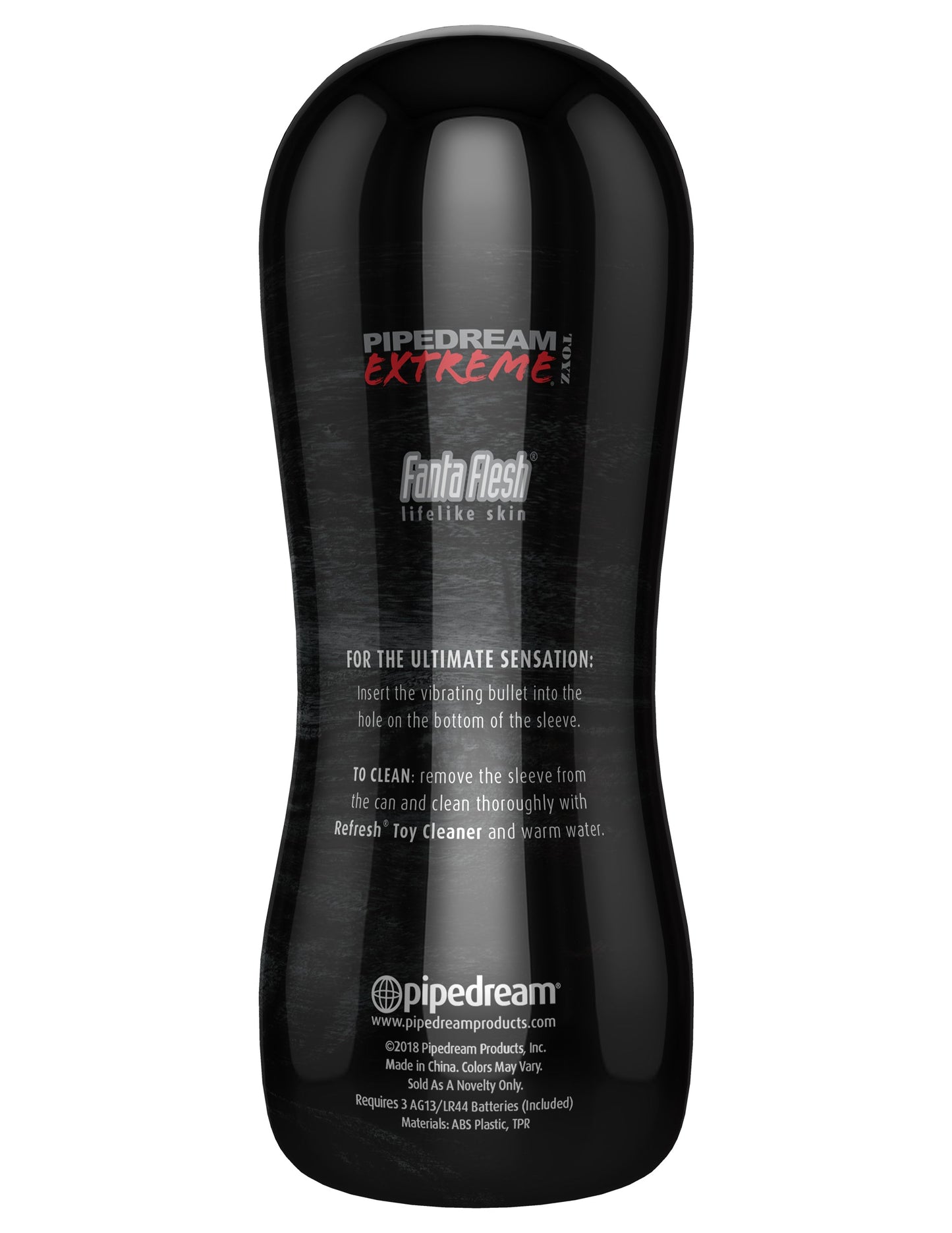 Pipedream Extreme Toyz Elite Vibrating Stroker Pussy 6.5 Inches