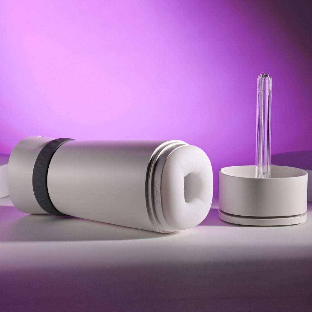 Playboy Pleasure Twist and Stroke Vibrating Stroker with Heating Function
