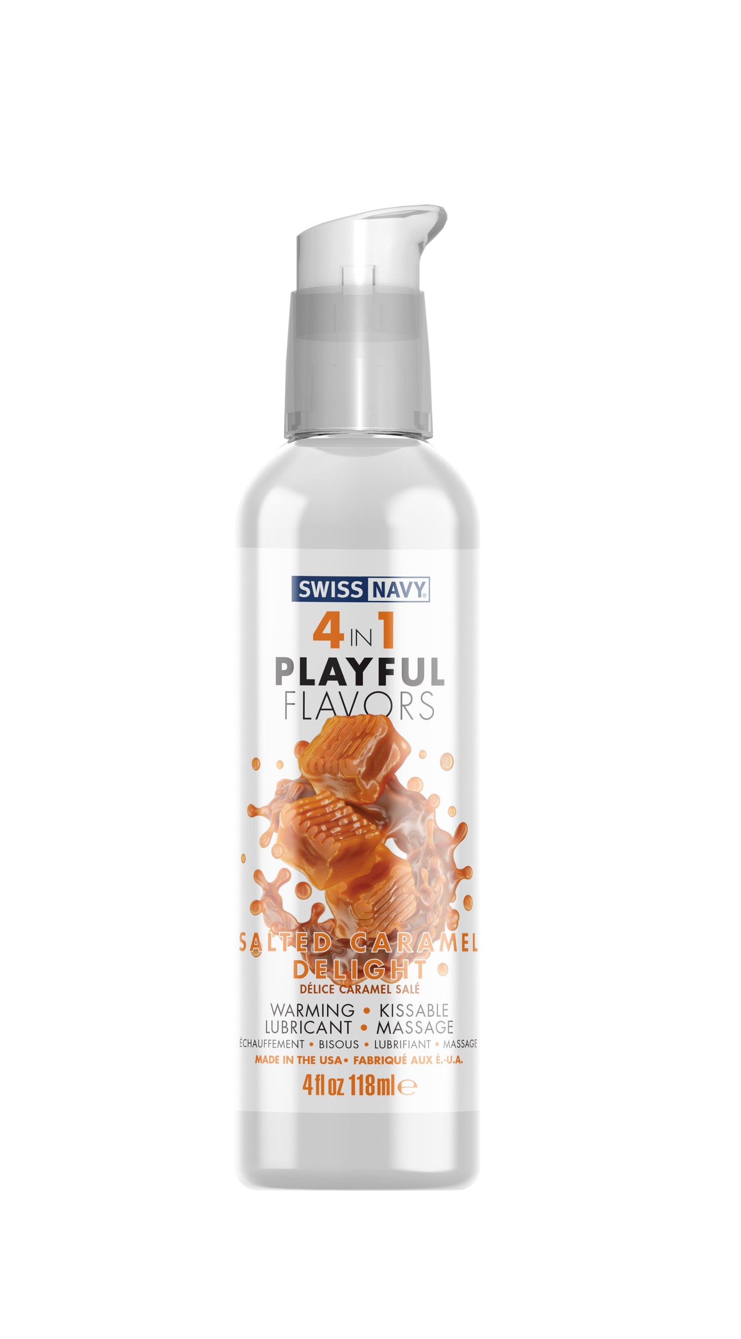 Playful Flavours Salted Caramel Delight (4oz) – Flavored Lubricant