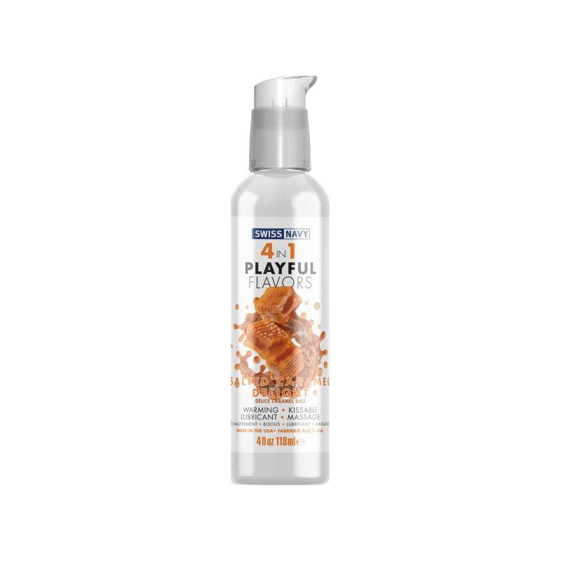 Playful Flavours Salted Caramel Delight (4oz) – Flavored Lubricant