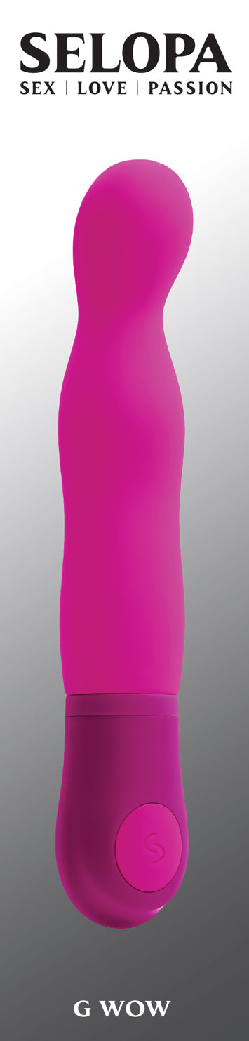 G Wow Pink – Flexible 7-Speed G-Spot Vibrator