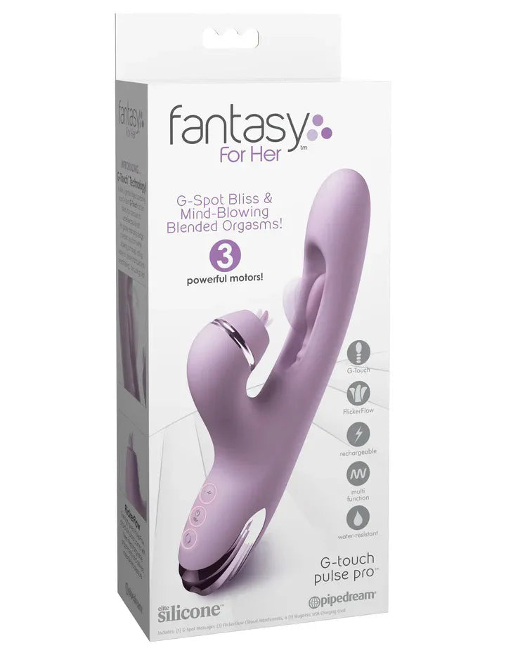 Fantasy For Her G Touch Pulse Pro – Rabbit Vibrator