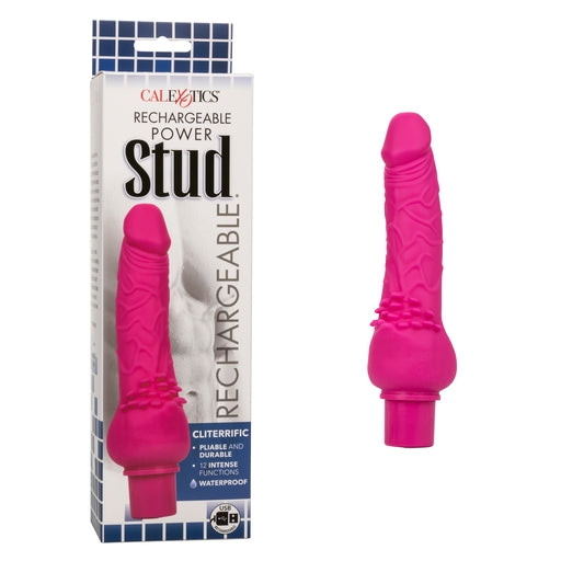 Power Stud Cliterrific Extra Large Flexible Vibrator