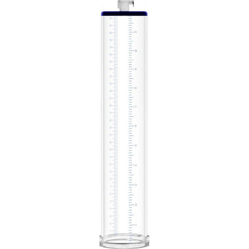 Premium Penis Pump Valve Cylinder 2.25 Inches x 12 Inches