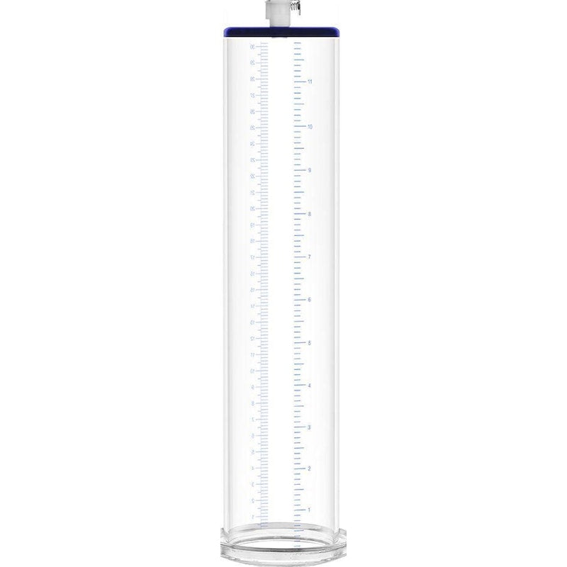 Premium Penis Pump Valve Cylinder 2.5 Inch x 12 Inch