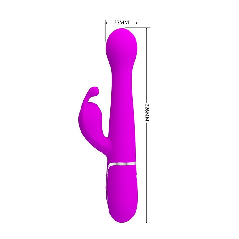 Dejon 3in1 Multi-Function Vibrator – Rabbit Vibrator with Twin Motors and 7 Vibration Modes
