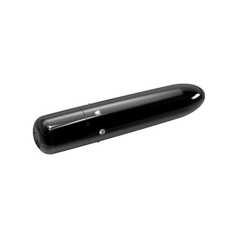 Pretty Point 4in Power Bullet Black Vibrator with 10 Functions