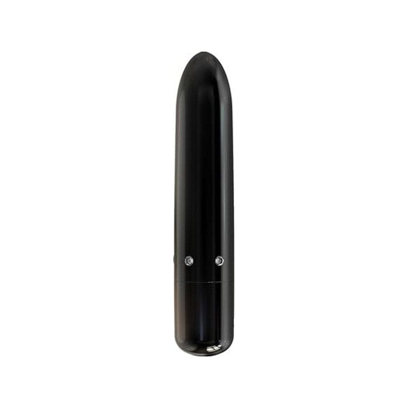 Pretty Point 4in Power Bullet Black Vibrator with 10 Functions