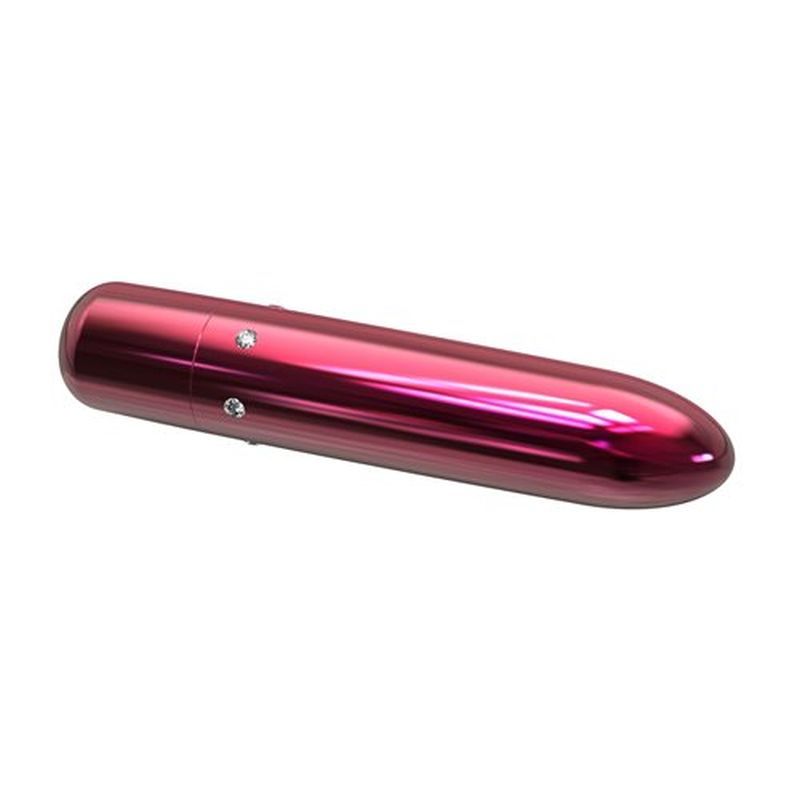 Pretty Point 4in Power Bullet Pink Vibrator with 10 Functions