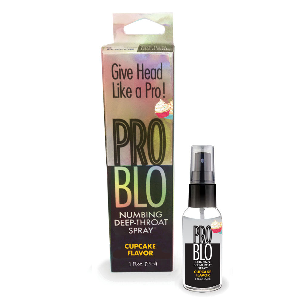 ProBlo Cupcake Flavored Deep Throat Spray 30ml Intimacy Aid