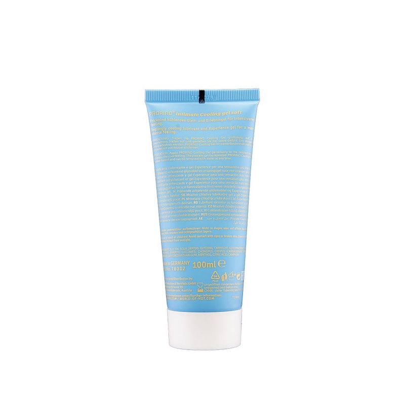 Prorino Cooling Gel Soft Lubricant 100ml Water-Soluble Formula
