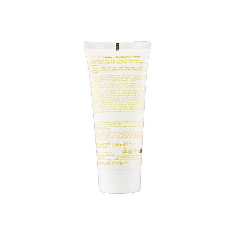 Prorino Unisex Sensitive Anal Comfort Cream 100ml Tube