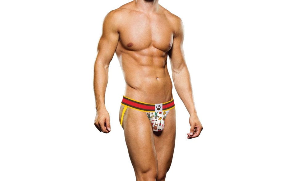 Prowler Berlin Jock Strap in Yellow and Red Colorway
