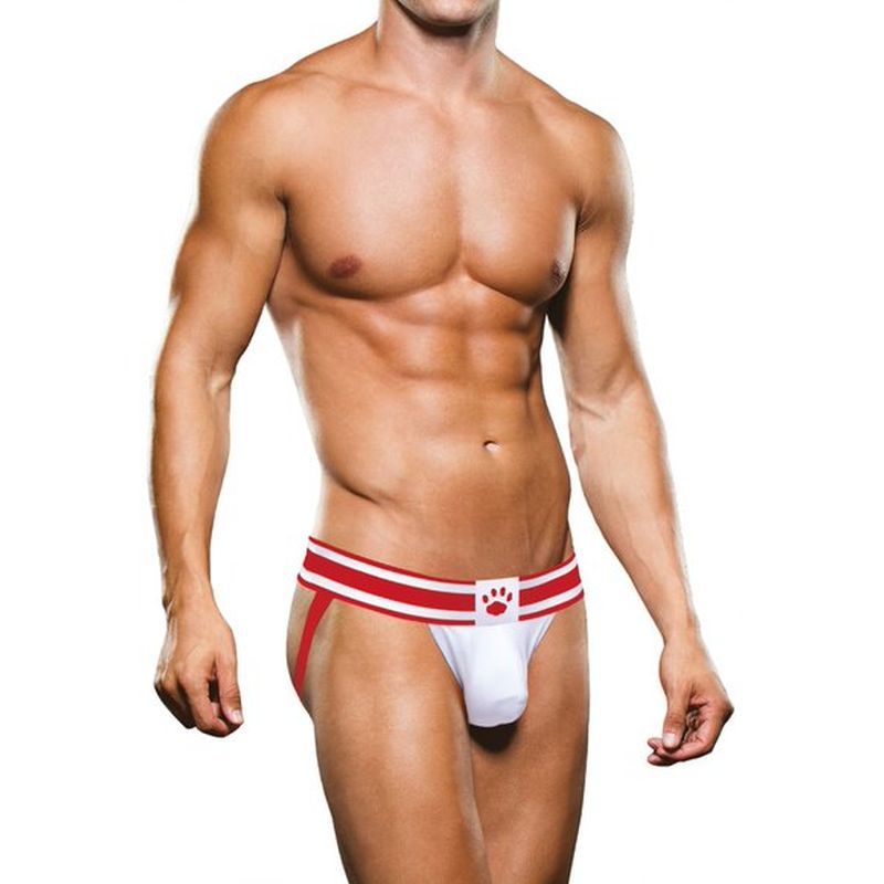 Prowler Jock White/Red Stylish Comfort Jock Strap