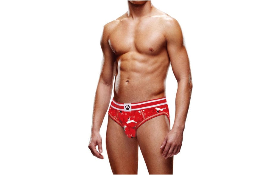 Prowler Reindeer Open Back Brief for Festive Fun