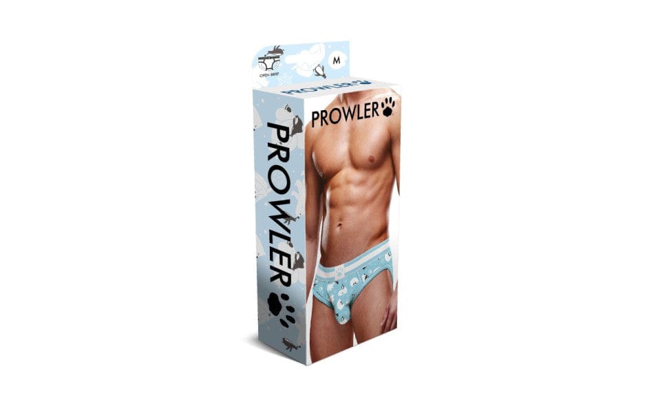 Prowler Winter Open Back Brief with Fun Polar Design