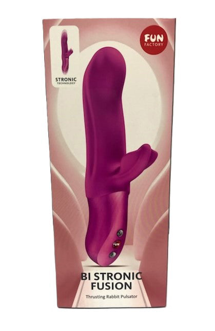 Fun Factory Bi-Stronic Fusion (Magenta) – USB Rechargeable Stronic Rabbit Vibrator