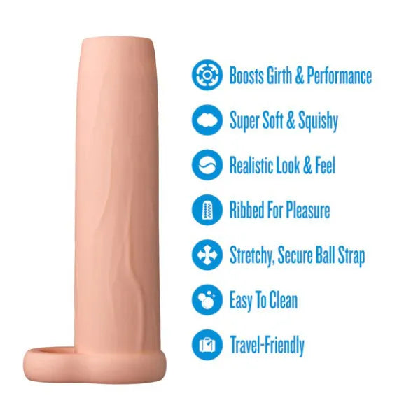 Performance 5.75 Inch Enhancement Sleeve – Flexible Penis Sleeve