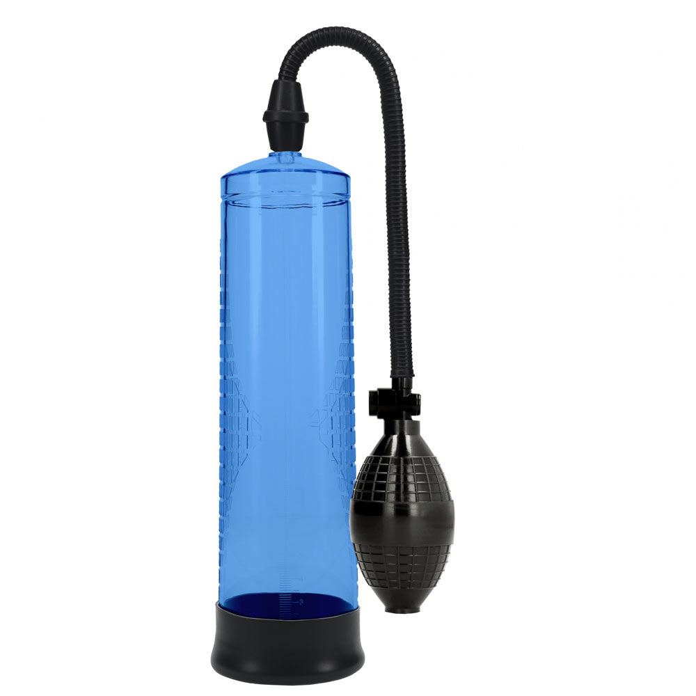Pumped Basic Pump 1 Blue Penis Pump - 20cm x 6cm