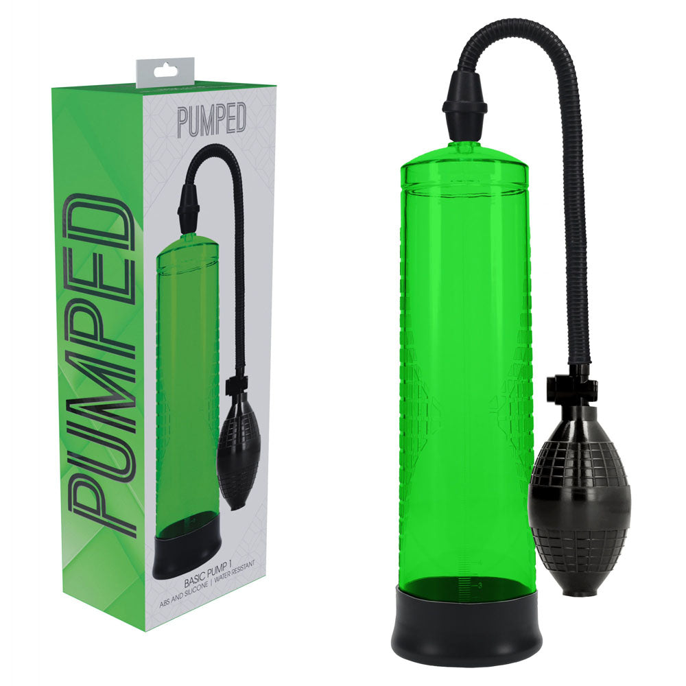 Pumped Basic Pump 1 Penis Pump - 20cm x 6cm