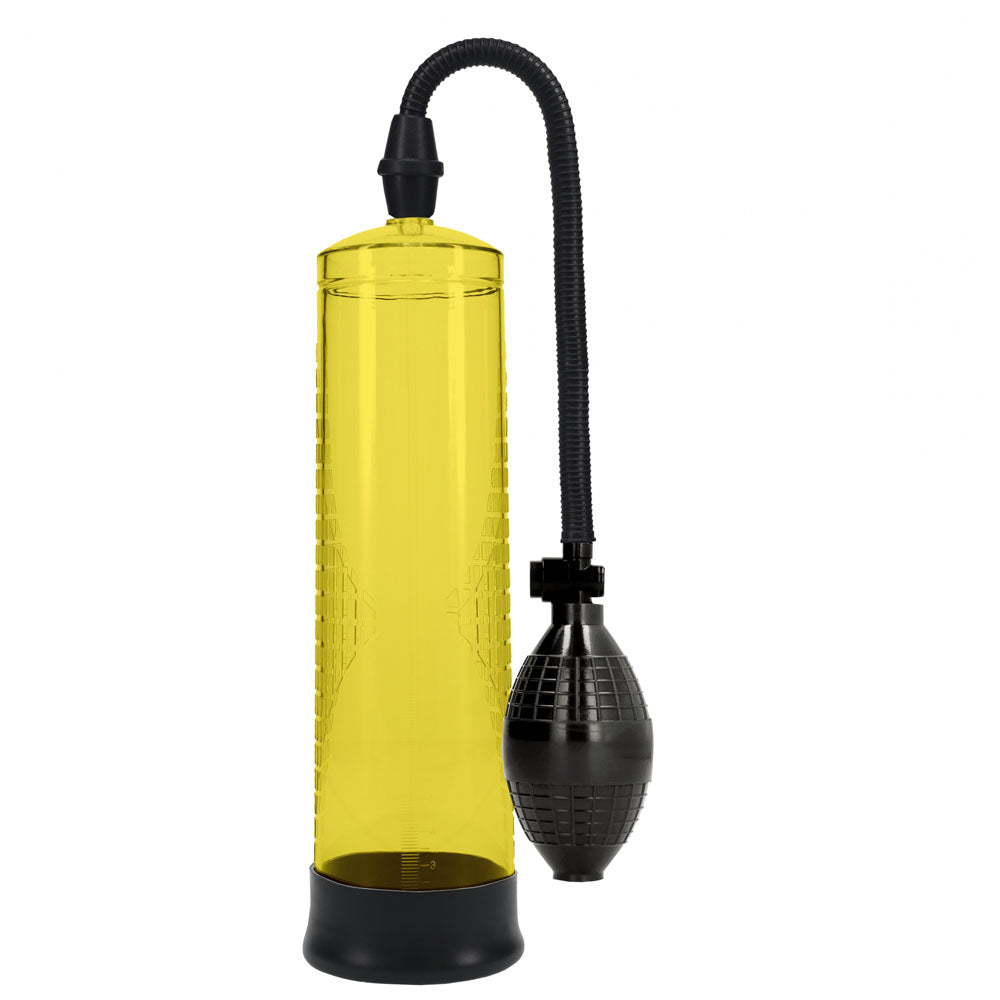Pumped Basic Pump 1 Yellow Penis Pump - 20cm x 6cm