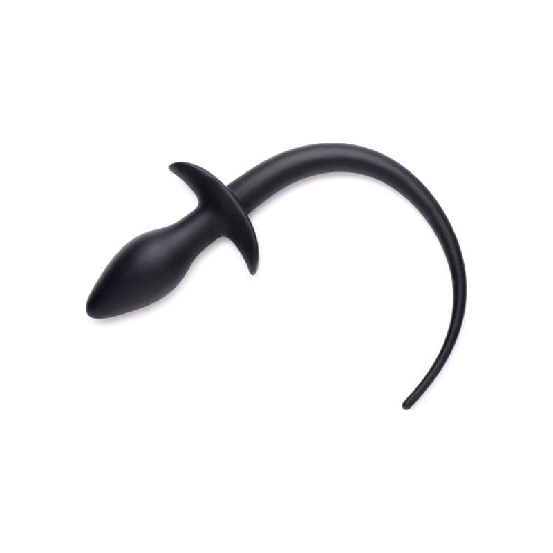 Puppy Play Set Including Gag Plug and Collar in Black