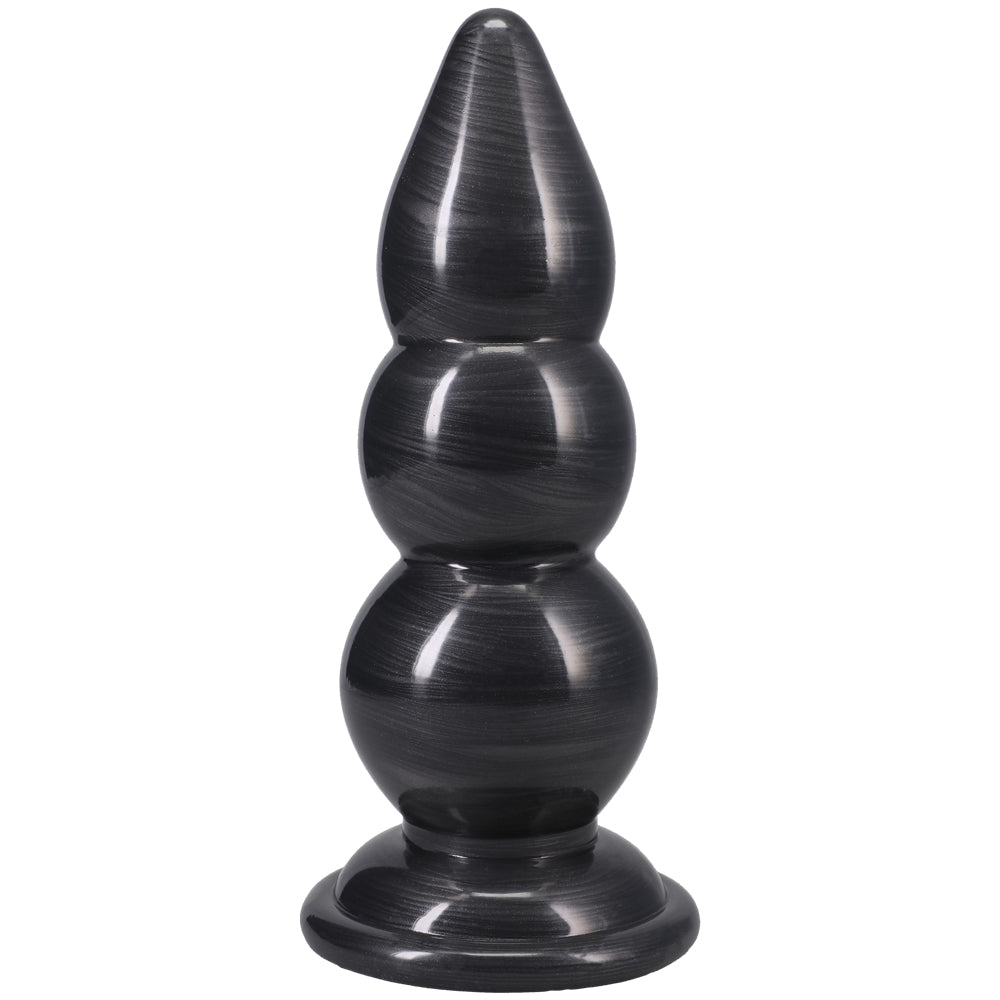 American Bombshell Triple Payload – 7.75 Inch Rippled Butt Plug