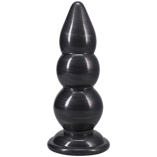 American Bombshell Triple Payload – 7.75 Inch Rippled Butt Plug