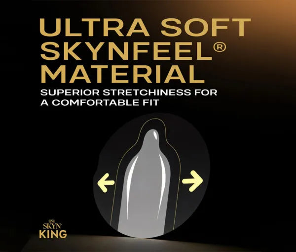 Skyn King Elite Extra Glide Large Condoms 10 Pack - Ultra Thin