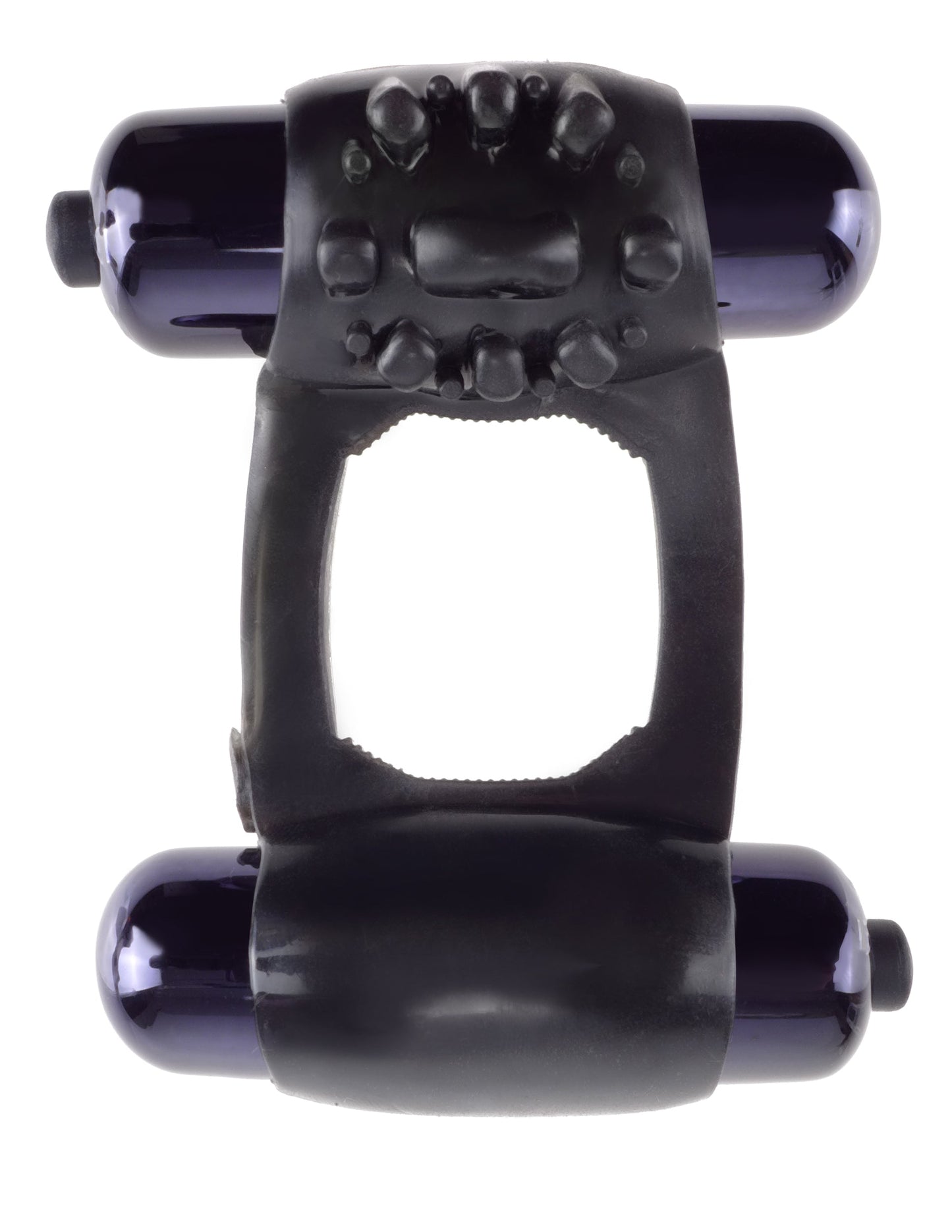 Fantasy C-Ringz Duo Vibrating Super Ring (Black) – Powerful Vibrating Ring for Men